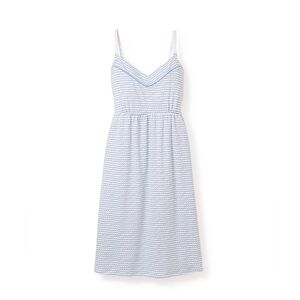 Petite Plume Women's Pima Cotton Maternity Nursing Nightgown Dress Medium